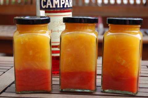 Campari-narancs dzsem