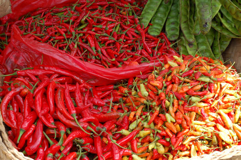 Vágykeltő zöldségek - chili