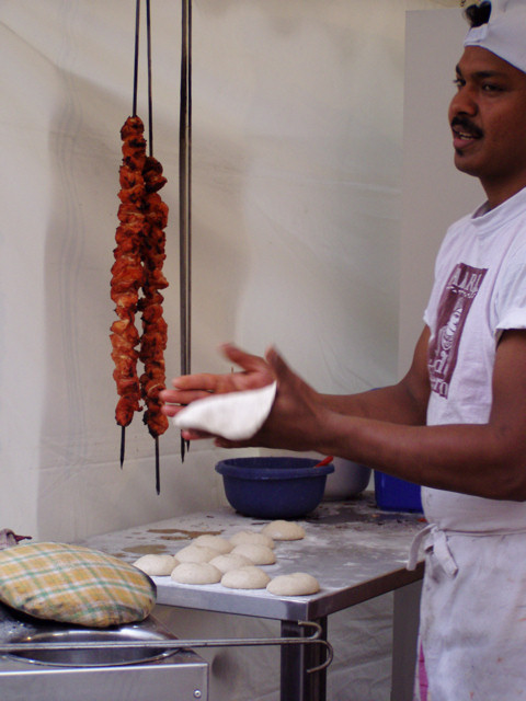Fűszeres indiai lapos kenyér